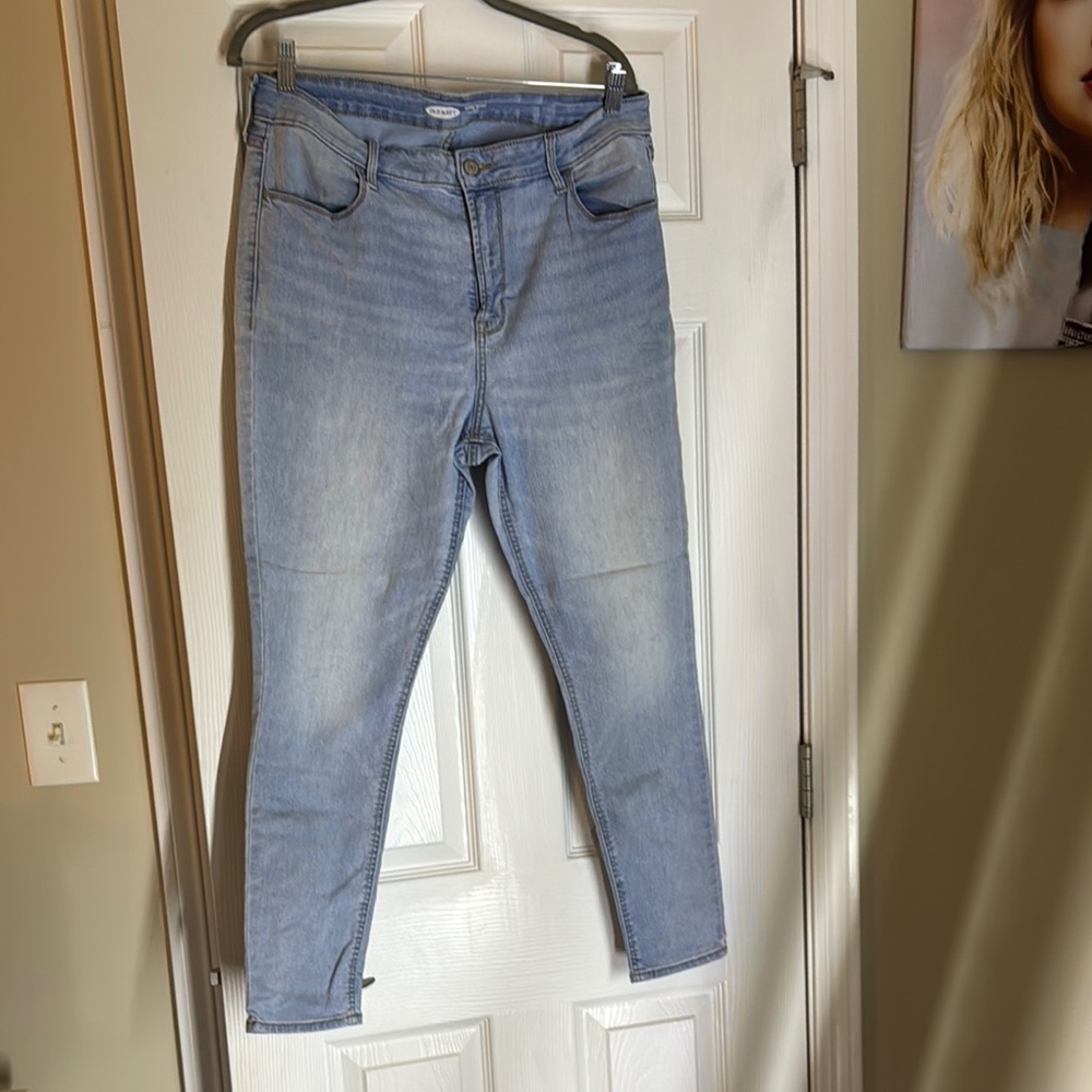 Old Navy Light Blue Women's Skinny Jeans